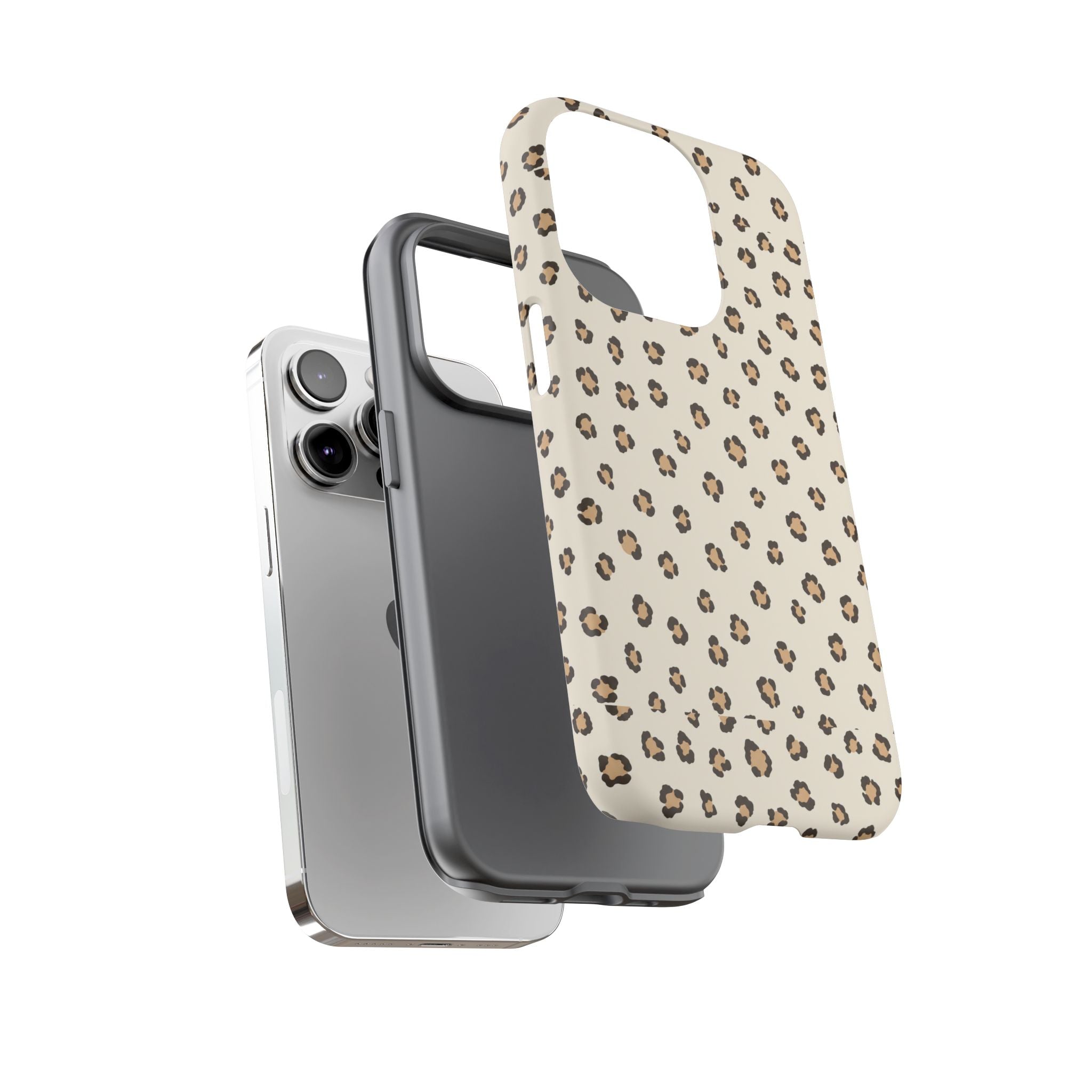 Cheetah Print Phone Case — Warm Neutral