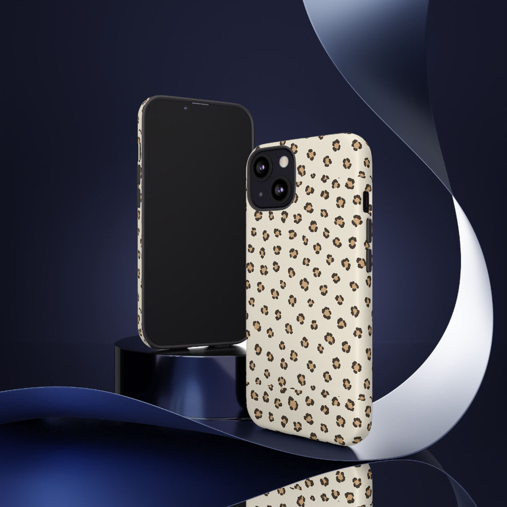 Cheetah Print Phone Case — Warm Neutral