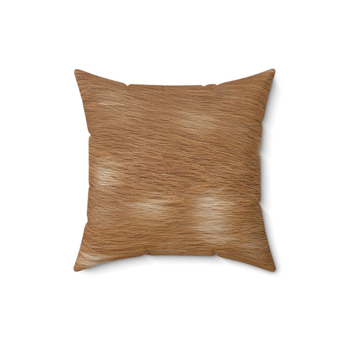 Deer print cushion — photographic fawn markings wrapped around the pillow